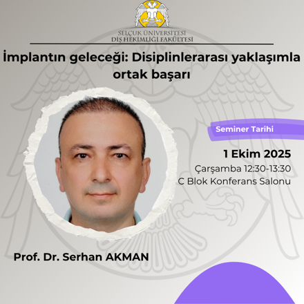 İmplantın geleceği: Disiplinlerarası yaklaşımla ortak başarı